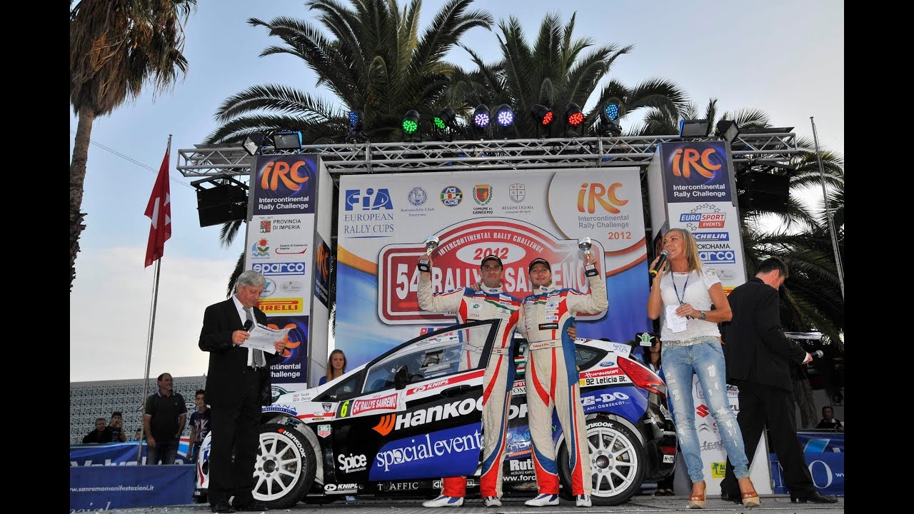 Rallye Sanremo 2012 – Turán F. / Zsiros G.
