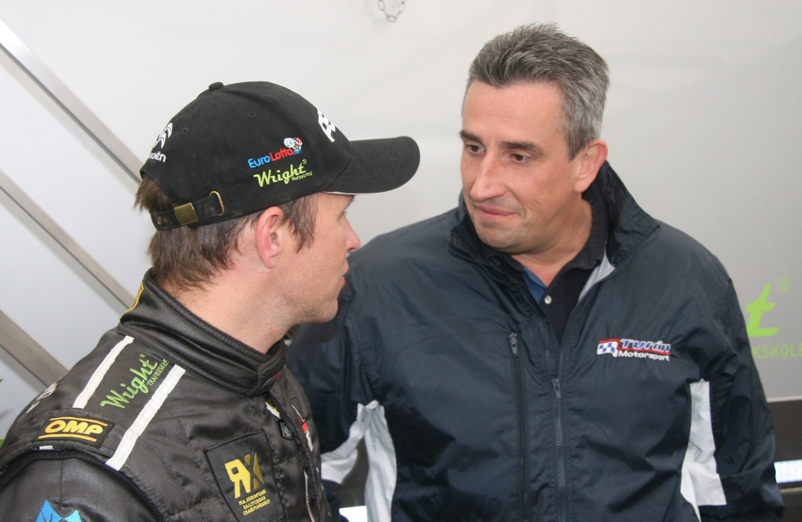 Petter Solberg és Turán Frici Nyirádon