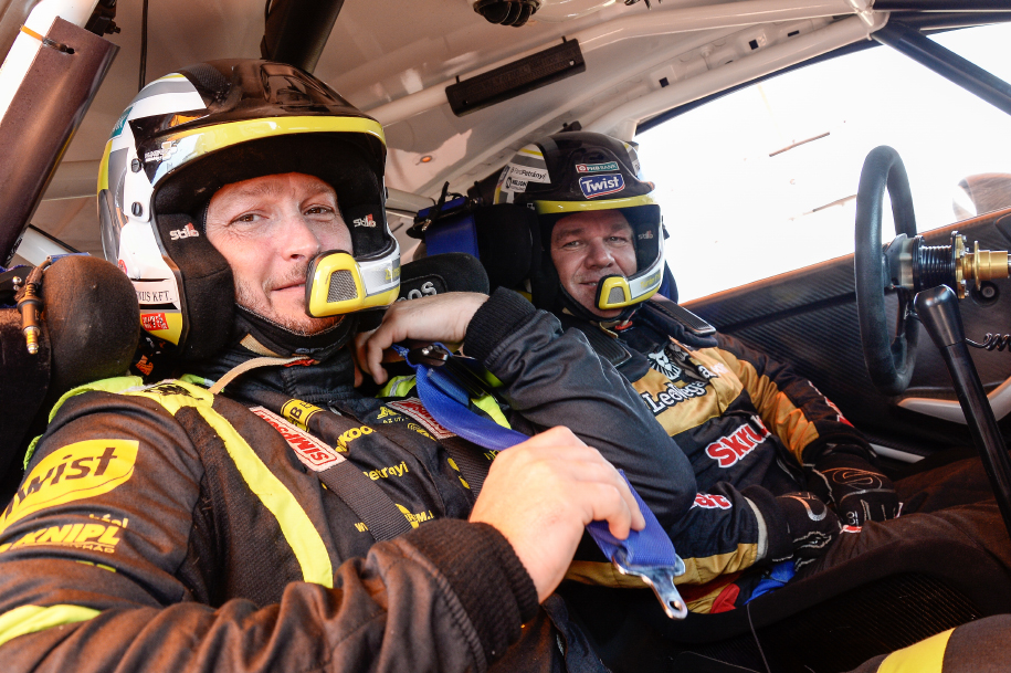 Frici és Henning Solberg közös tesztje