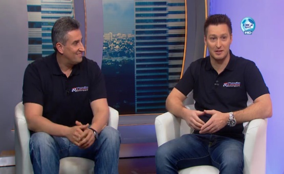 Frici és Gabi a DIGI Sport műsorán