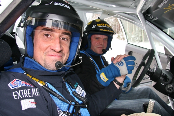 Subaru teszt Tommi Makinennel