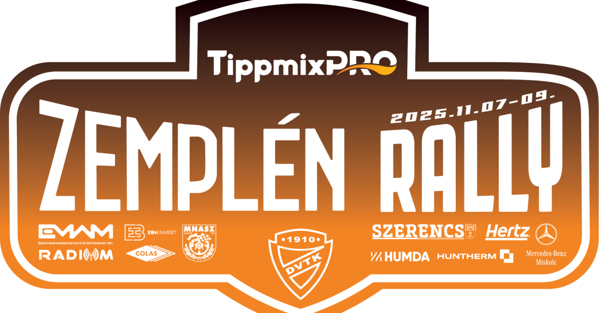 ZEMPLÉN RALLYE - 2025. NOVEMBER 7-9.