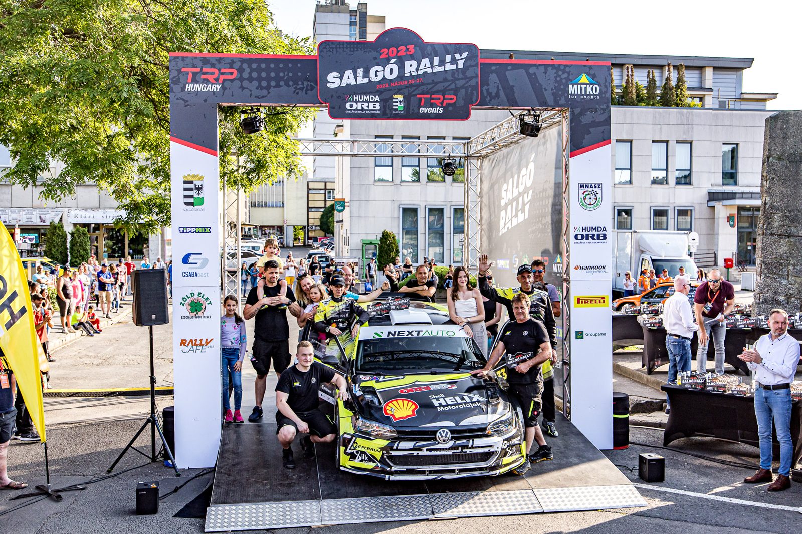 Abszolút második helyen zártuk a Salgó Rallye-t