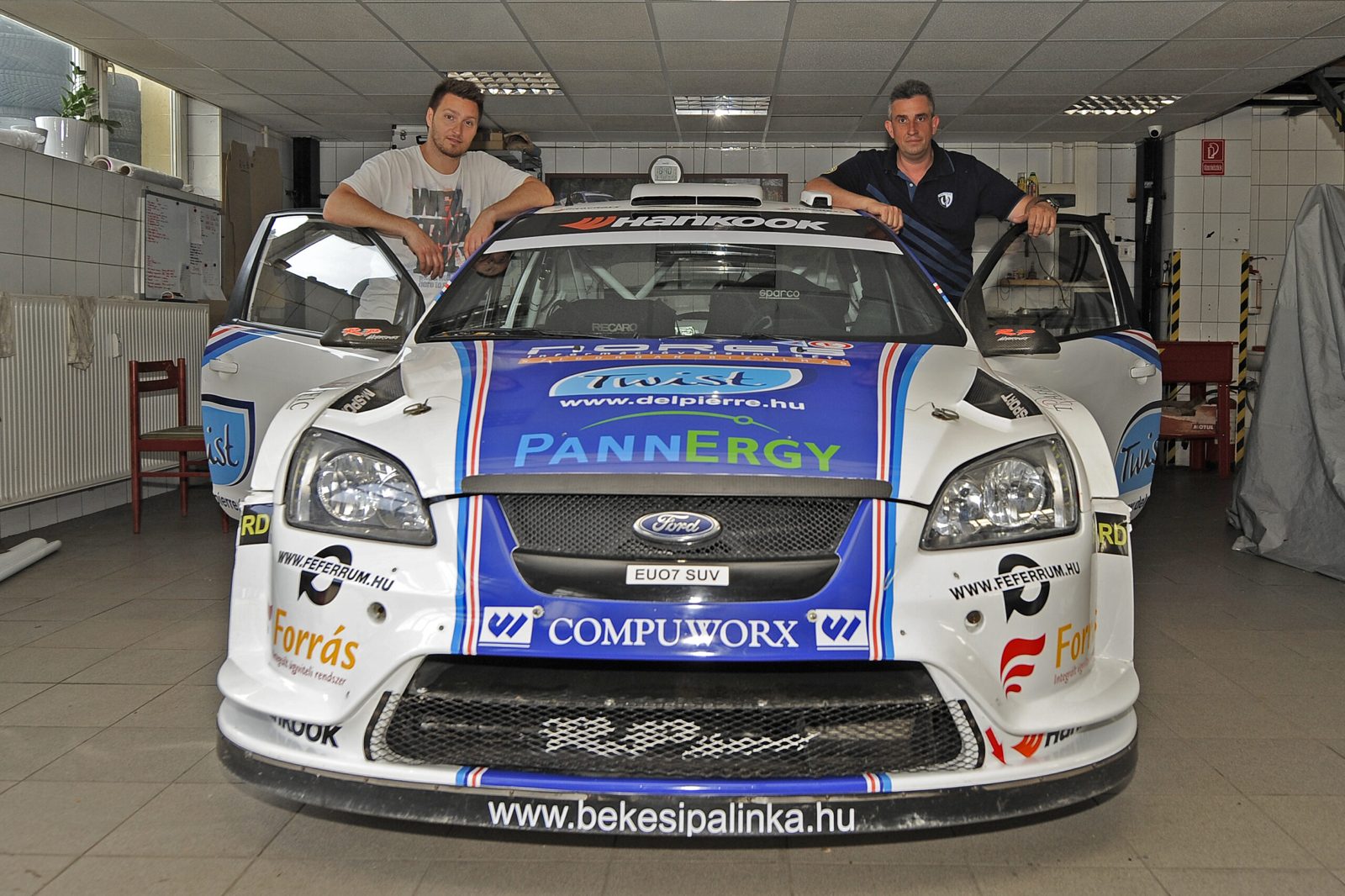 Sikeresen tesztelte az új WRC-t Turán Frici és Zsiros Gabi