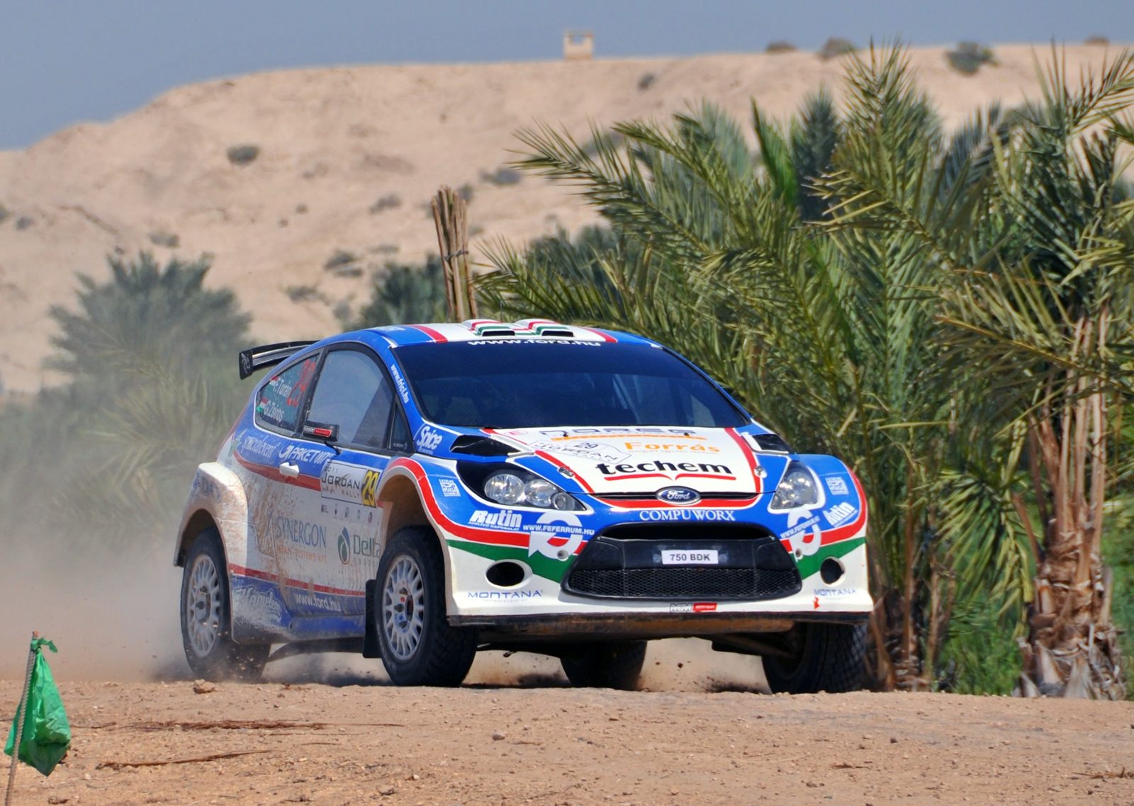 Jordánia – A rally vége