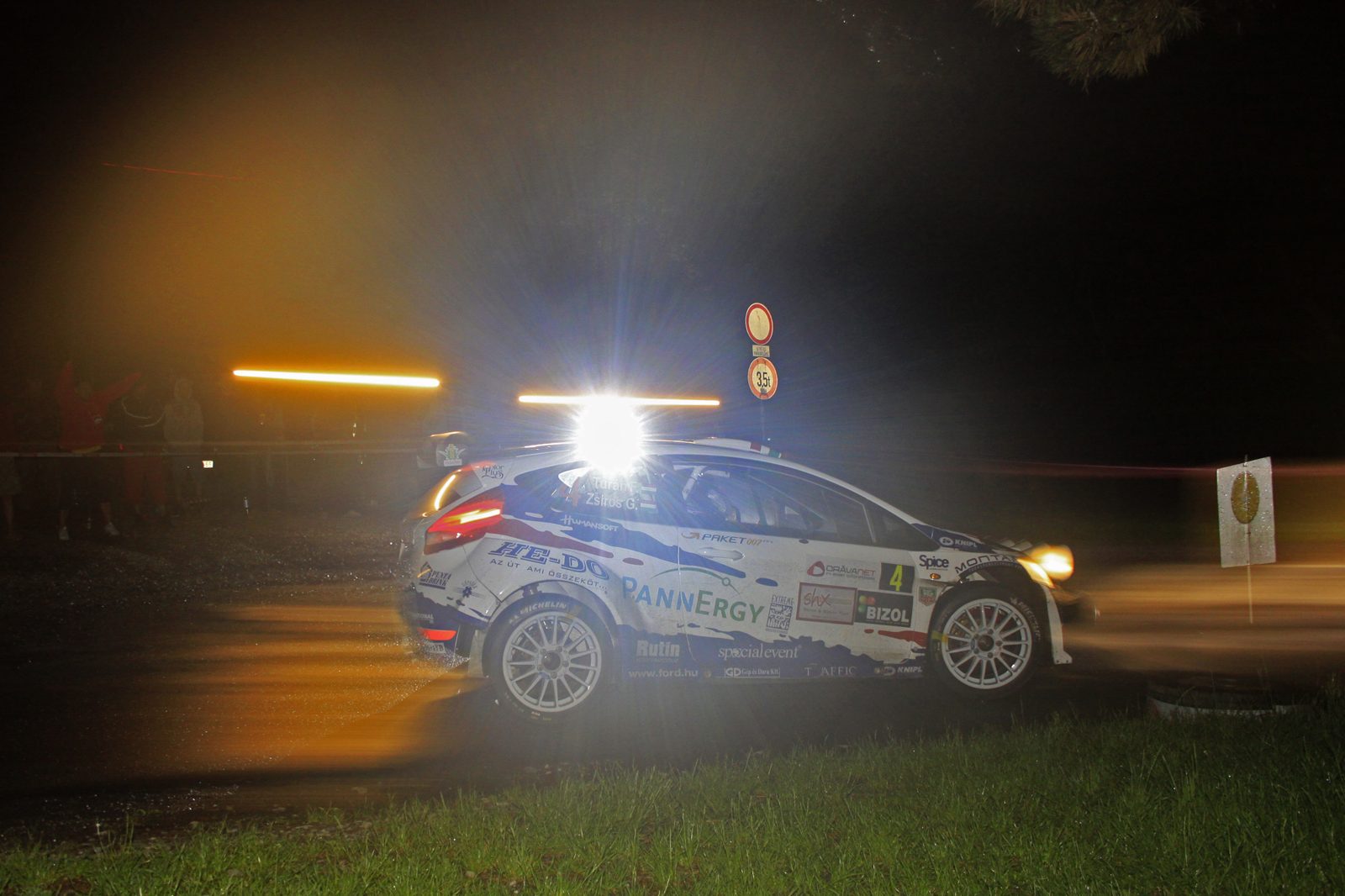Egy kicsúszással ért véget az 51. Mecsek Rallye