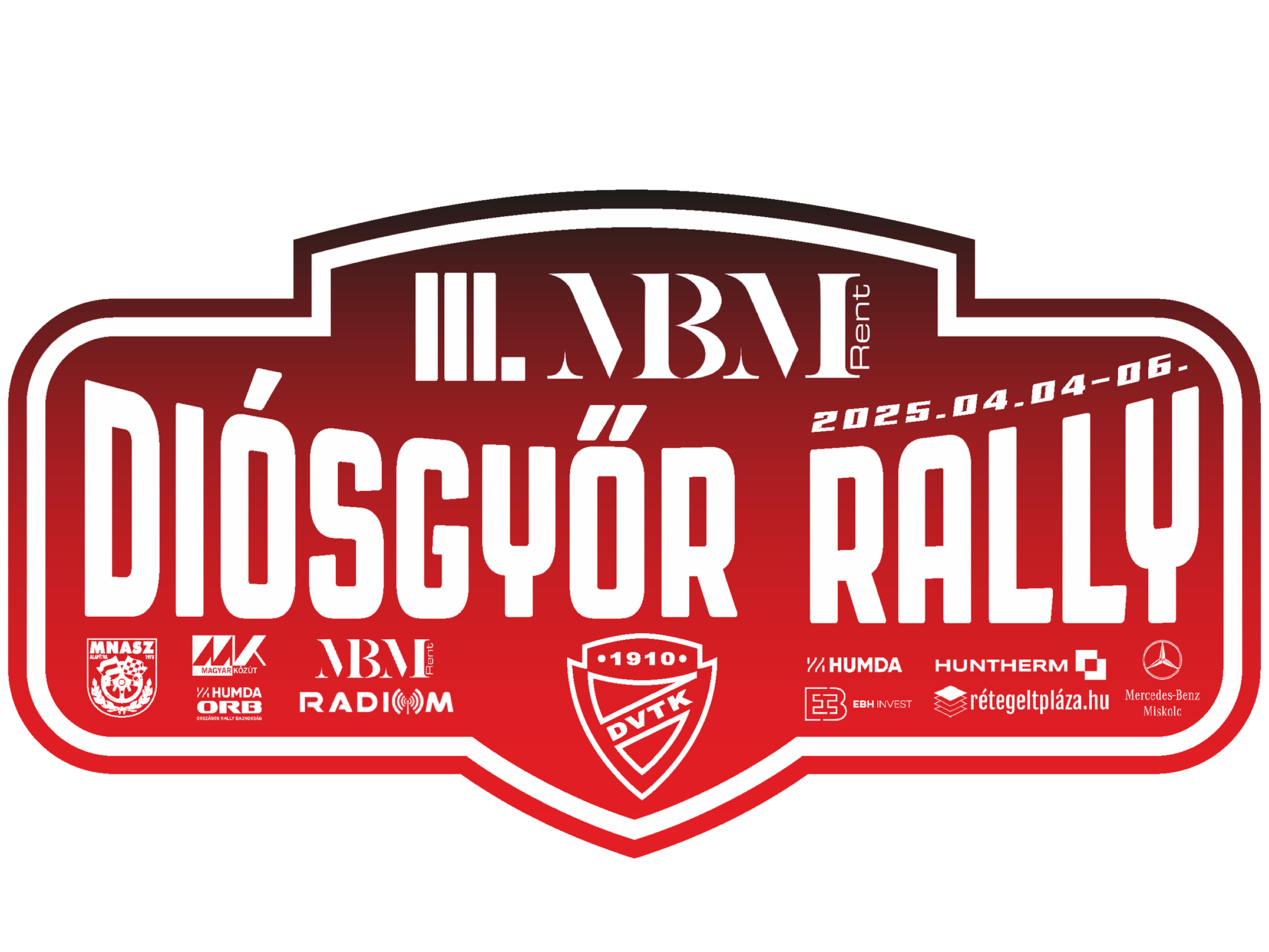 DIÓSGYŐR RALLYE - 2025. ÁPRILIS 4-6.