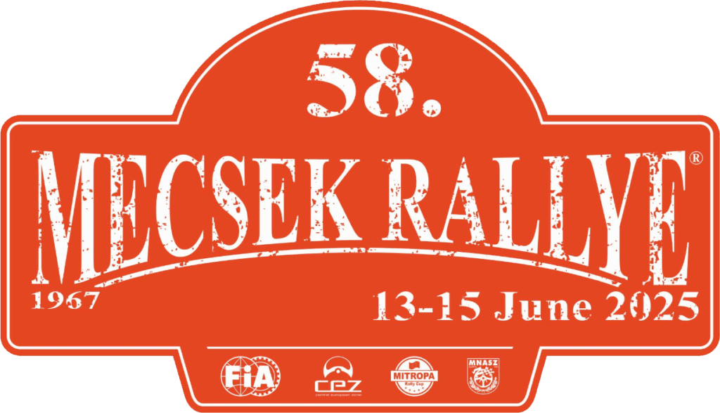 MECSEK RALLYE - 2025. JÚNIUS 13-15.