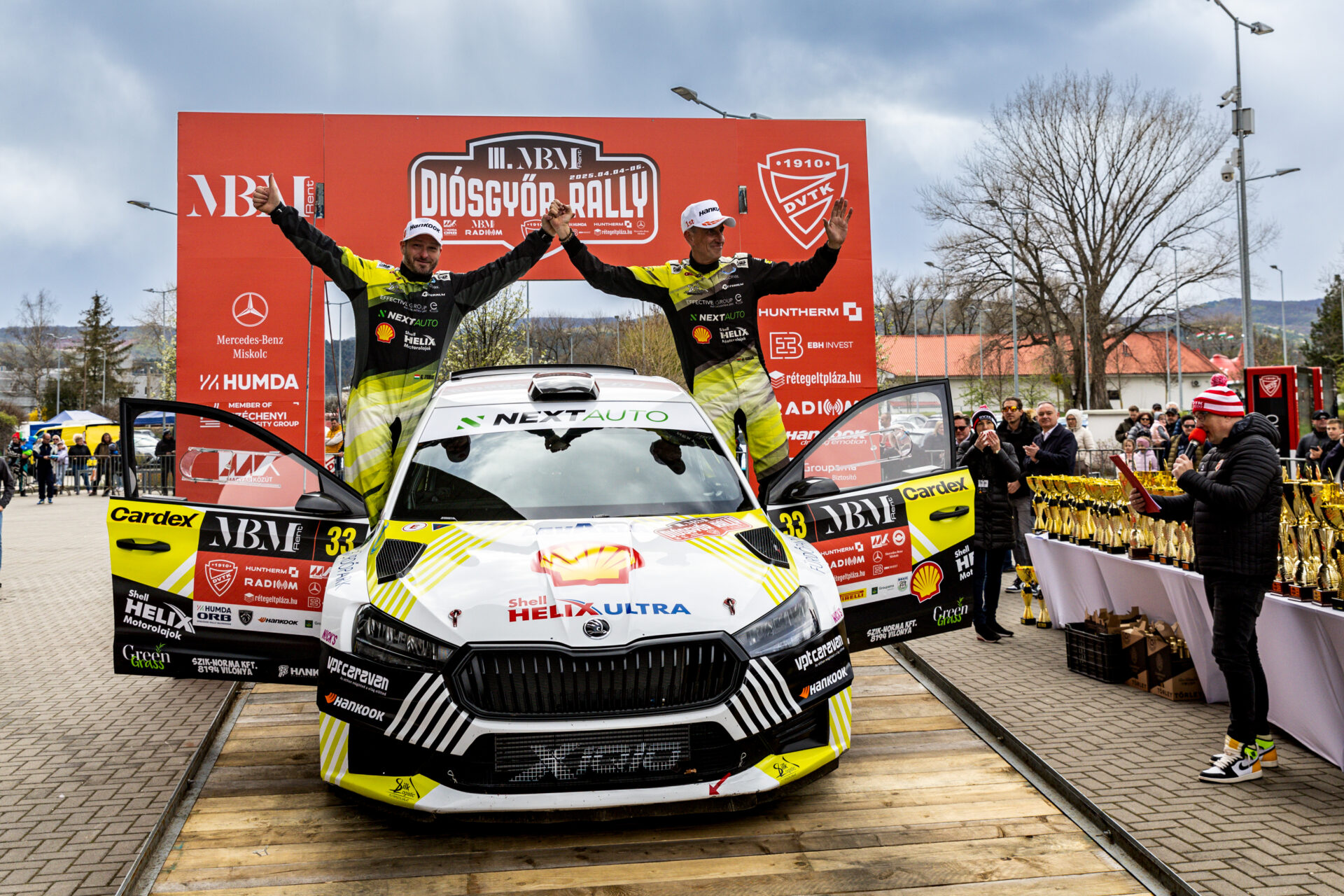 VIDEÓ: DUPLA SIKERREL KEZDTÜK A SZEZONT - DIÓSGYŐR RALLYE 2025.